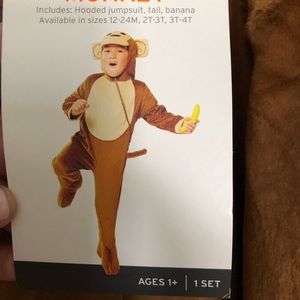 NWT Halloween costumes (monkey) for age 1+.